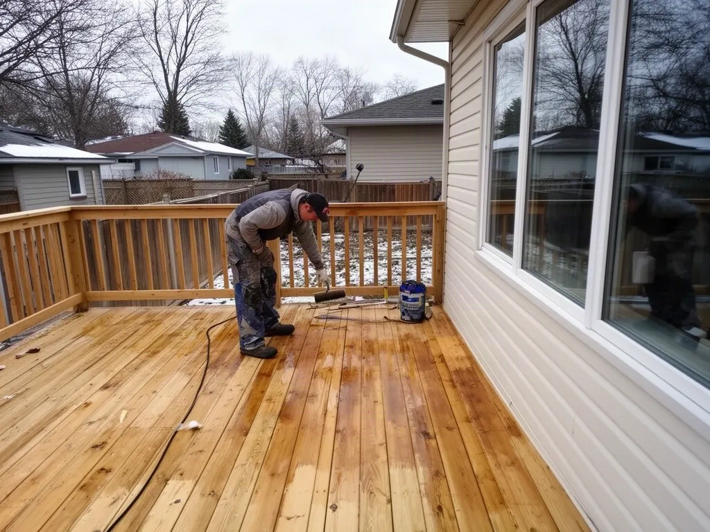 Penetrating Vs Film Stain For Winnipeg Winters
