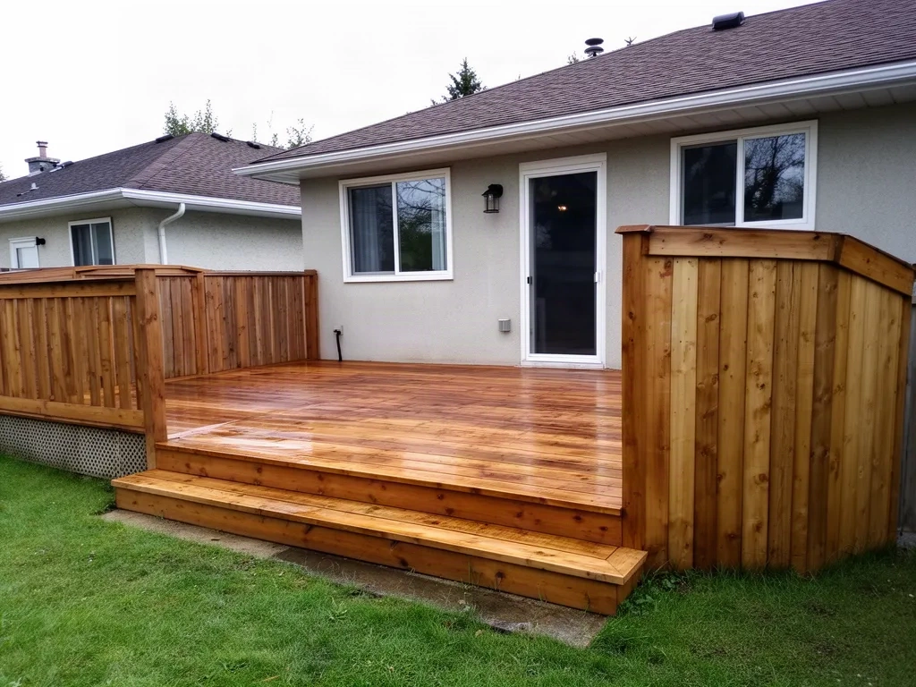 Deck Cleaning & Power Washing in Winnipeg — project photo