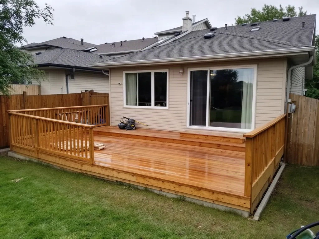 Deck Sanding & Restoration in Winnipeg — project photo