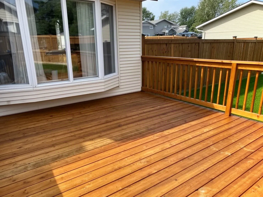 Deck Staining & Sealing in Winnipeg — project photo